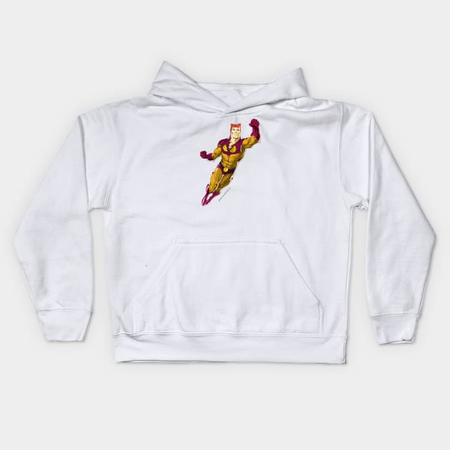 Cap Pollution Kids Hoodie by Zapt Art